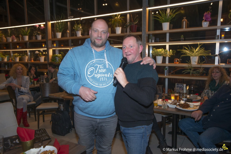 Gerrit Bamberger (links) und Rolf von Briel (Coaching für Gesundheit und Wohlstand) 